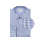 Camisa Formal Classic Fit Cuadros Spread Collar Guy Laroche CC00963